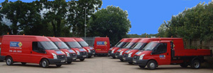 GPS fleet tracking for multiple vehicles
